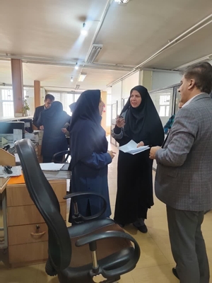 بازدید تیم اعزامی هیات نظارت، ارزیابی و تضمین کیفیت آموزش عالی استان اصفهان از دانشگاه پیام نور واحد شهرضا